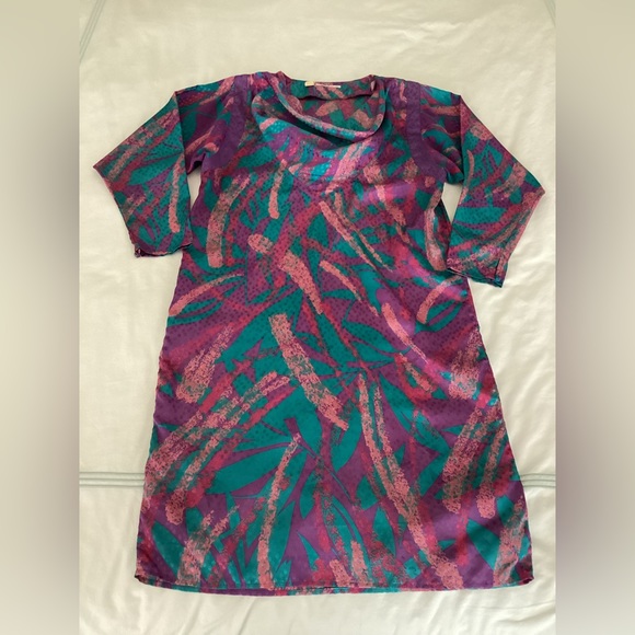 Cowl neck vintage dress - Picture 4 of 6